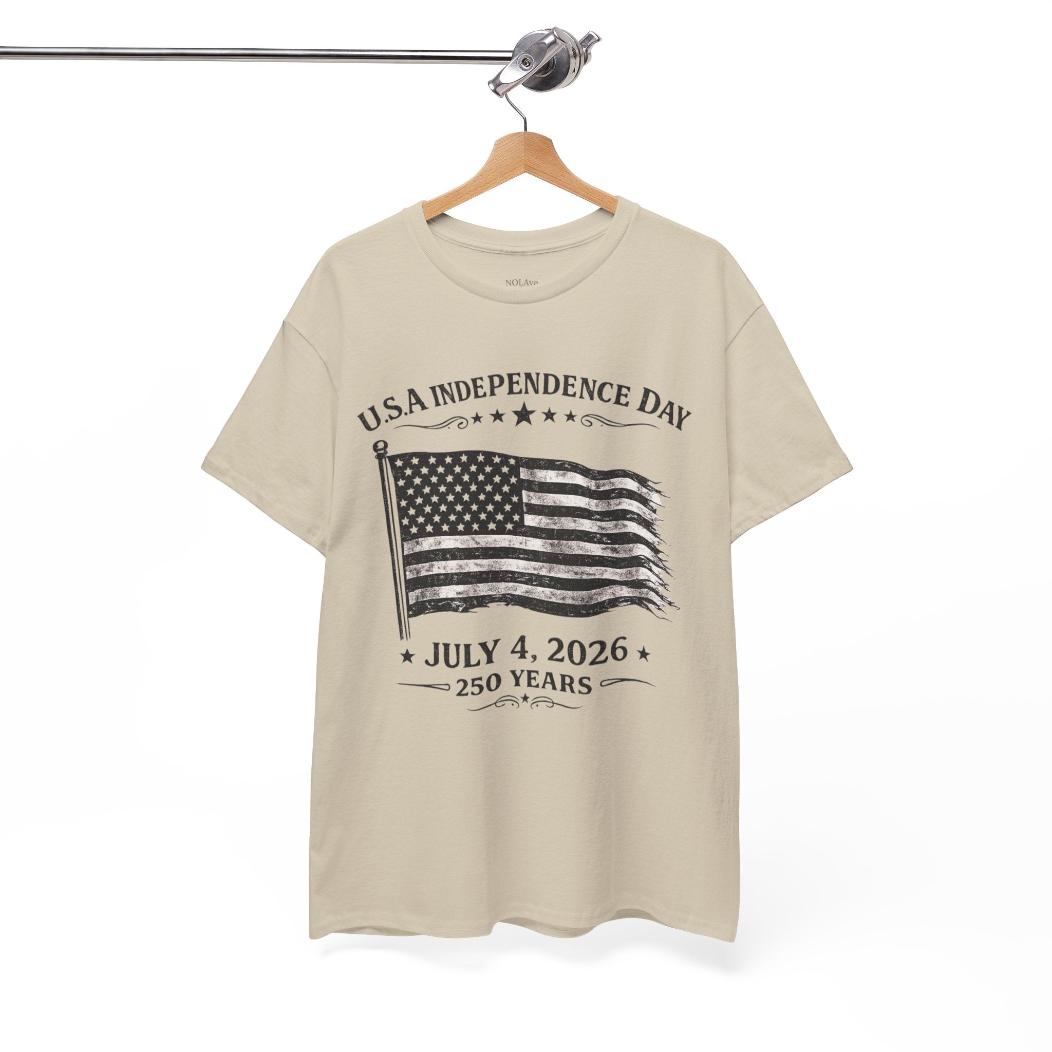 250 years USA Independence Day Flag Tee