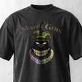 Mardi Gras Jester Graphic T-Shirt