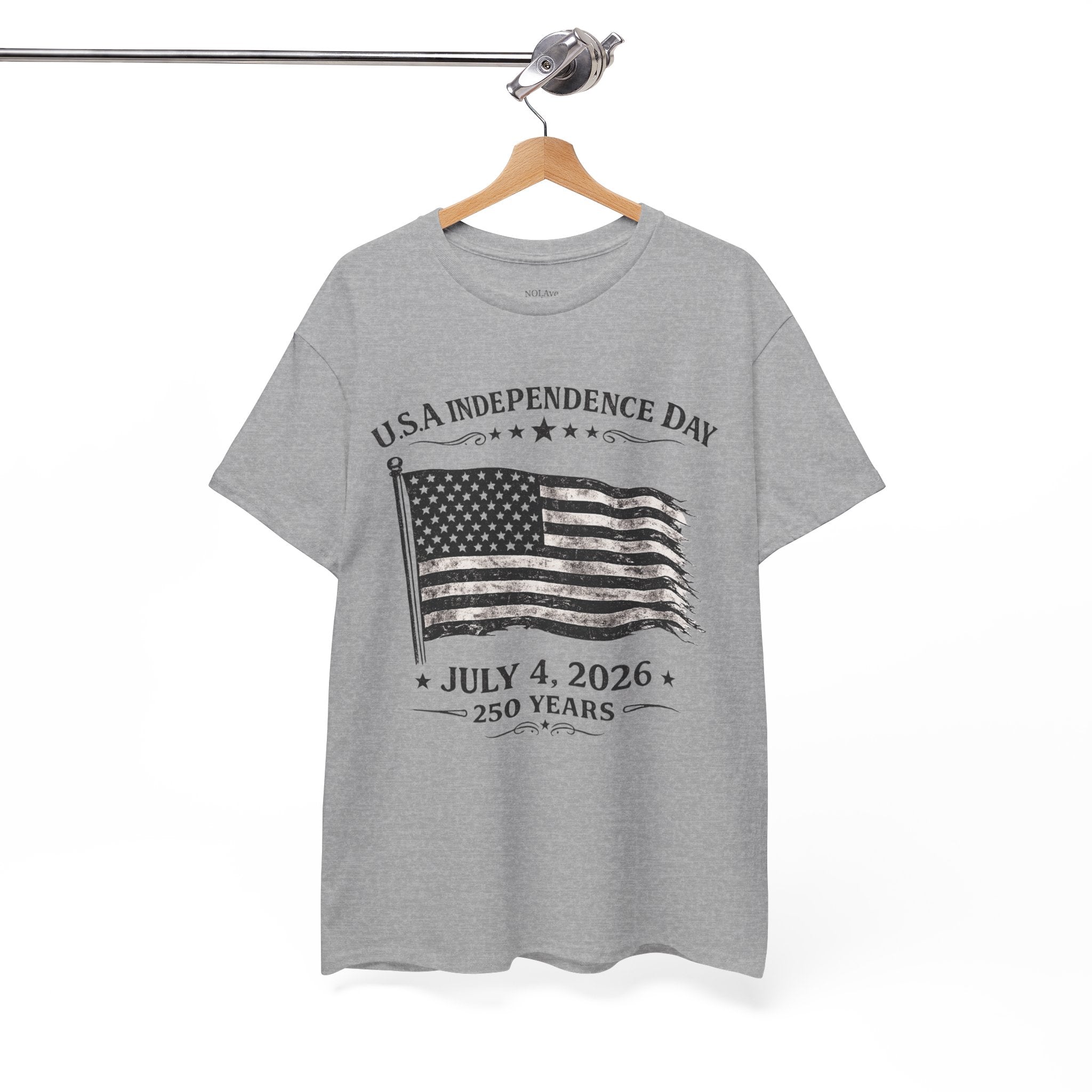 250 years USA Independence Day Flag Tee